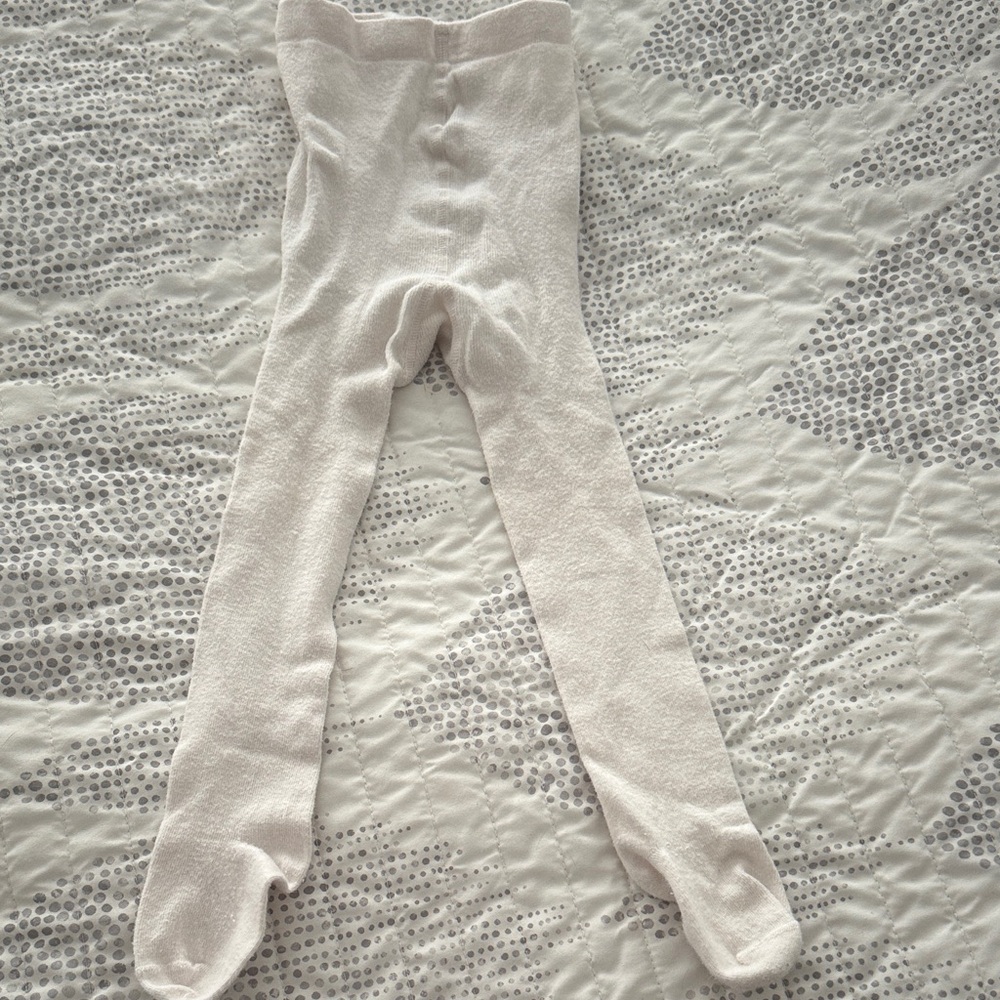 H&M Cream Knit Tights
